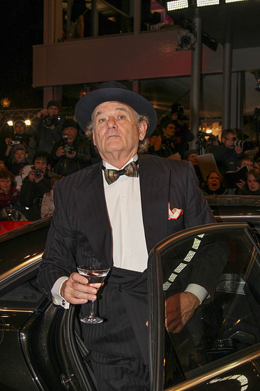Bill Murray en El Gran Hotel Budapest (Premiere en Berlin. 2014)