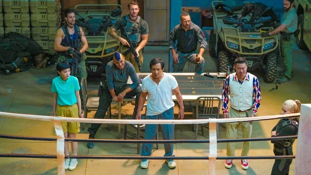Jackie Chan, Wei Xiang y Shi Ce en operacion-panda-mision-rescate