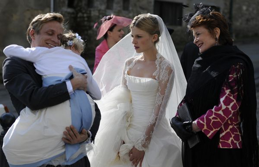 Clémence Poésy y Jérémie Renier en El Pastel de boda