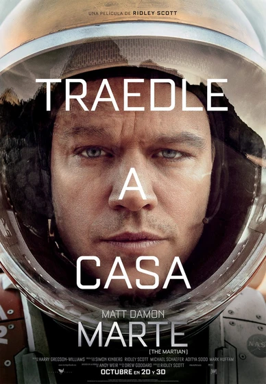 Imagen de marte-the-martian (Cartel teaser español)