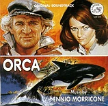 Carátula de la banda de sonido de Orca, La Ballena Asesina