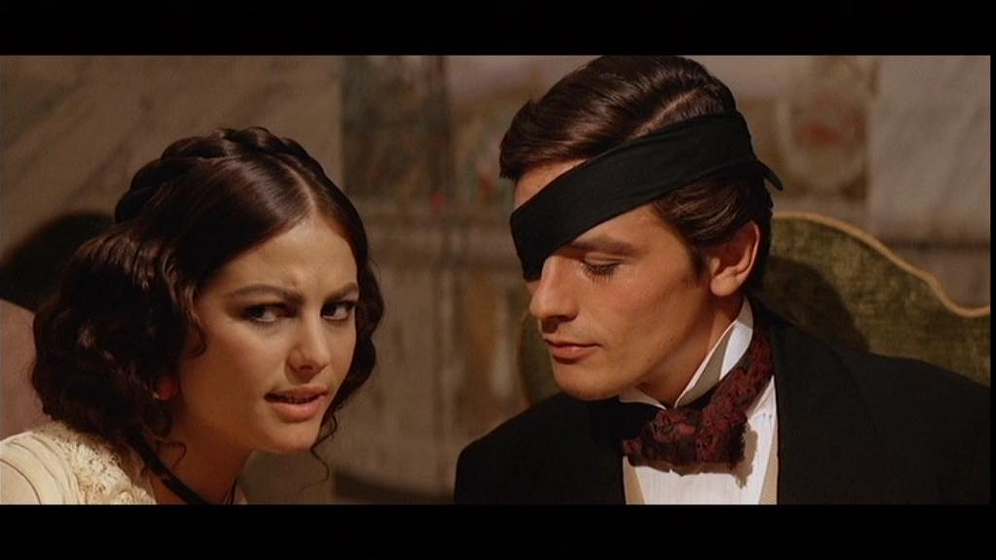 Claudia Cardinale y Alain Delon en El Gatopardo