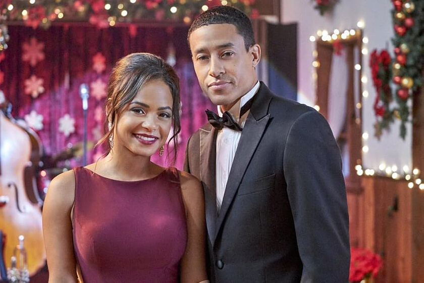 Christina Milian y Mark Taylor en Recuerdos de Navidad