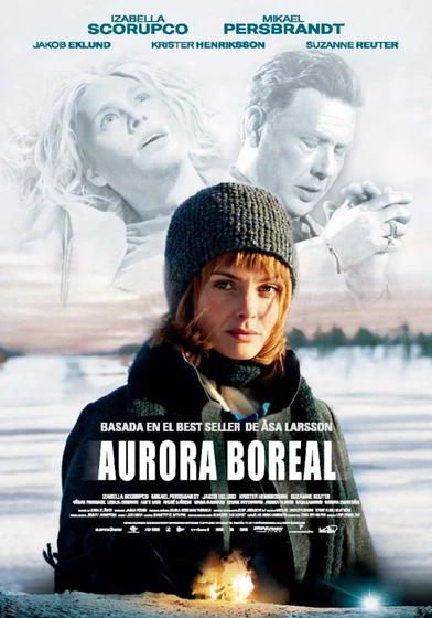 Imagen de aurora-boreal (Cartel)
