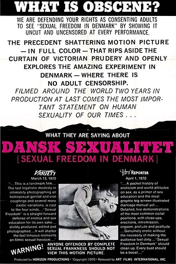 Poster de Sexual Freedom in Denmark