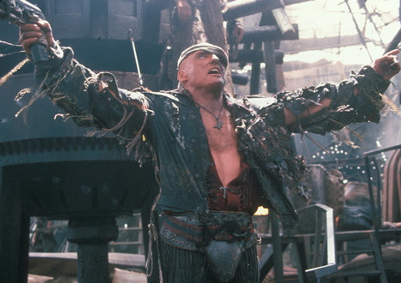 Dennis Hopper en Waterworld