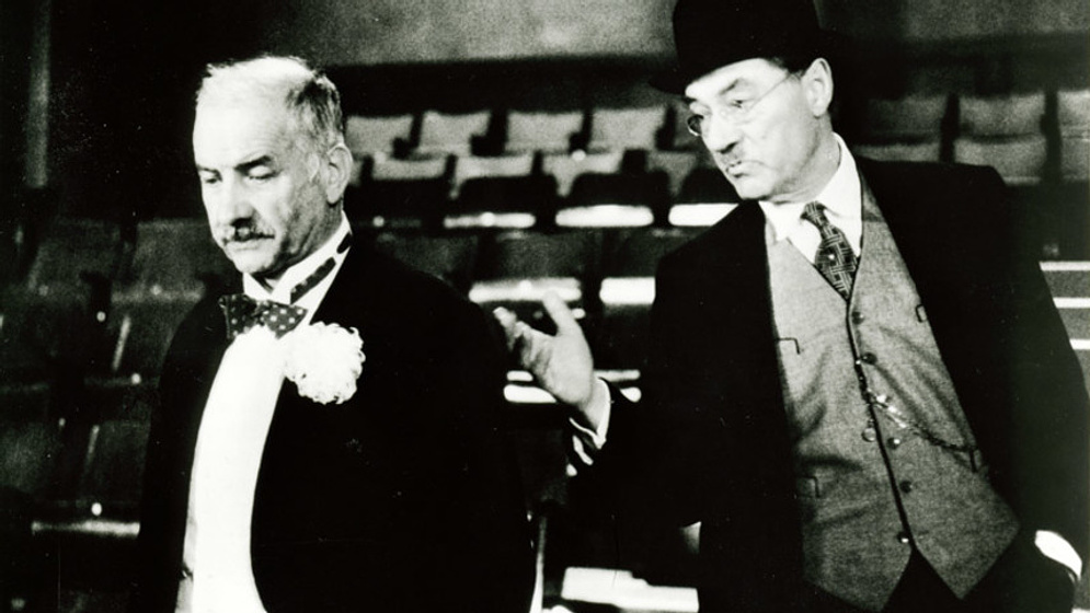 Armin Mueller-Stahl y Martin Benrath en The Film Narrator