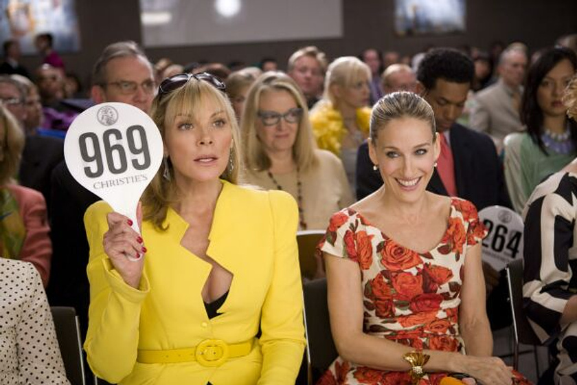 Sarah Jessica Parker y Kim Cattrall en Sexo en Nueva York