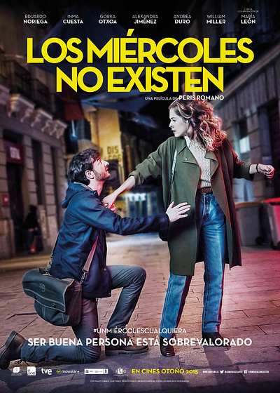 Imagen de Los Miércoles no existen (Cartel personajes español)