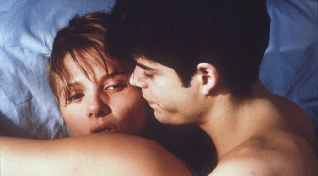 Jorge Sanz y Victoria Abril en amantes