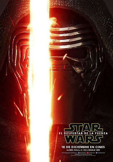 Imagen de Star Wars: Episodio VII. El Despertar de la Fuerza (Cartel personajes español)