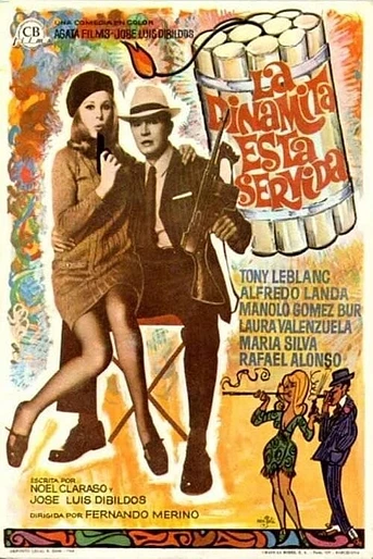 Poster de La Dinamita está servida
