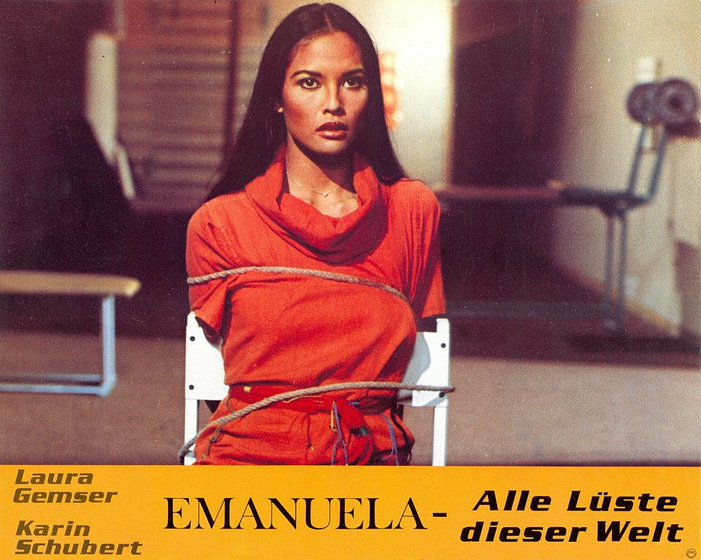 Laura Gemser en Emanuelle Alrededor del Mundo (Fotograma alemán #3)