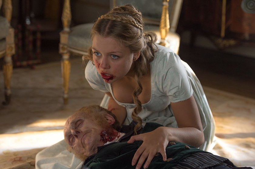 Emma Greenwell en Orgullo + prejuicio + zombies