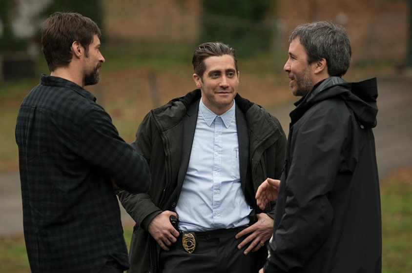 Jake Gyllenhaal, Hugh Jackman y Denis Villeneuve en Prisioneros