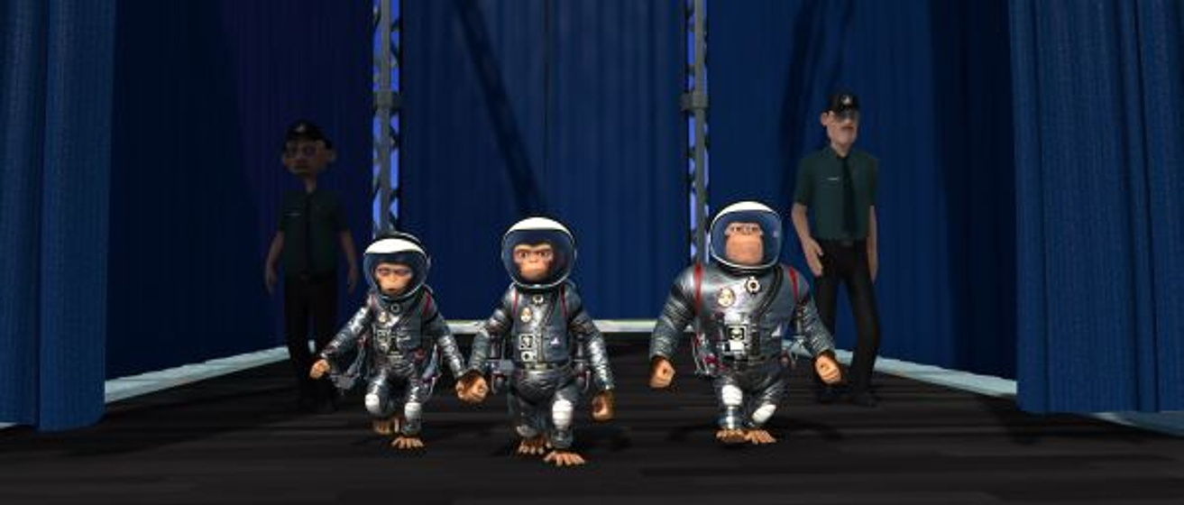 Imagen de Space Chimps. Misión espacial