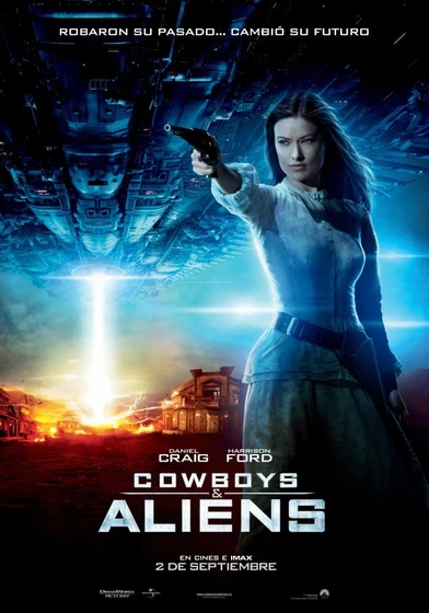 Imagen de cowboys-aliens (Cartel promocional)