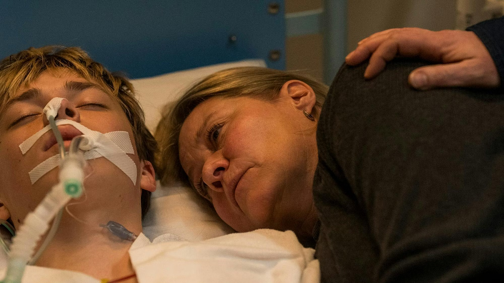 Trine Dyrholm y Jacob Spang Olsen en Second Victims