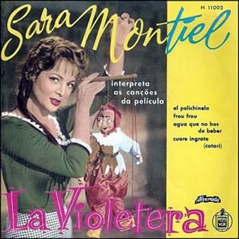 Carátula de la banda de sonido de La Violetera