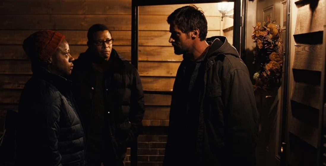 Hugh Jackman, Viola Davis y Terrence Howard en prisioneros