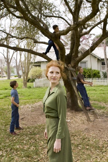 Jessica Chastain en el-arbol-de-la-vida-2011