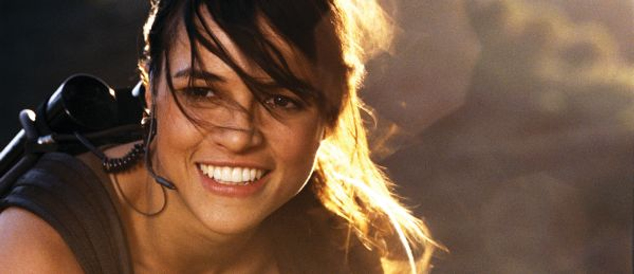 Michelle Rodriguez en Fast and Furious. Aún Más Rápido