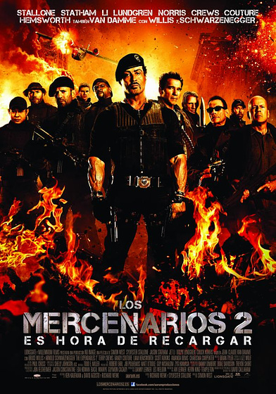 Imagen de Los Mercenarios 2 (Cartel final)