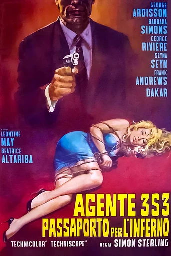 Poster de Agente S3S: Pasaporte para el Infierno