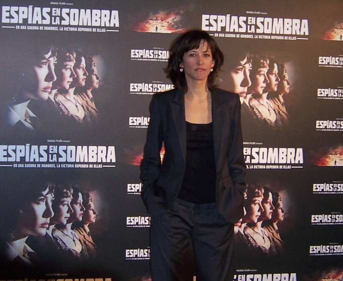 Sophie Marceau en Espías en la sombra (Rueda de prensa en Madrid. Marzo 2009)