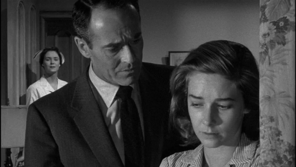 Vera Miles y Henry Fonda en falso-culpable
