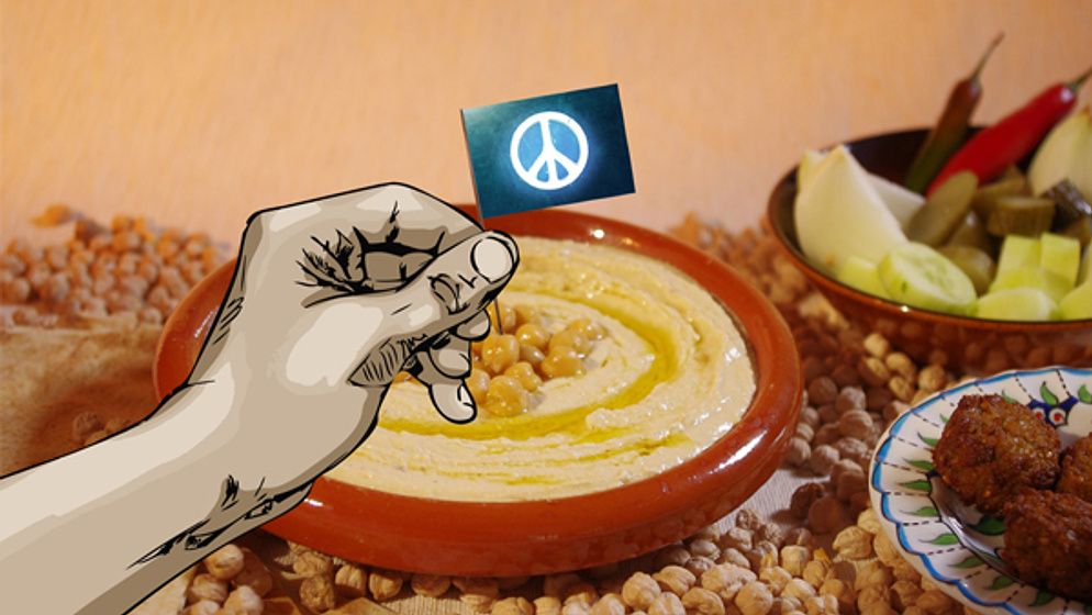 Imagen de Make Hummus Not War
