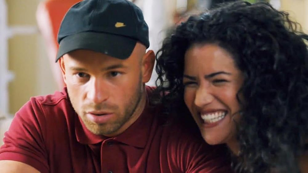 Sabrina Ouazani y Franck Gastambide en pattaya