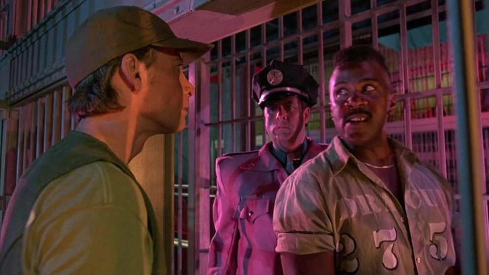 Jim Varney en mi-doble-anda-suelto