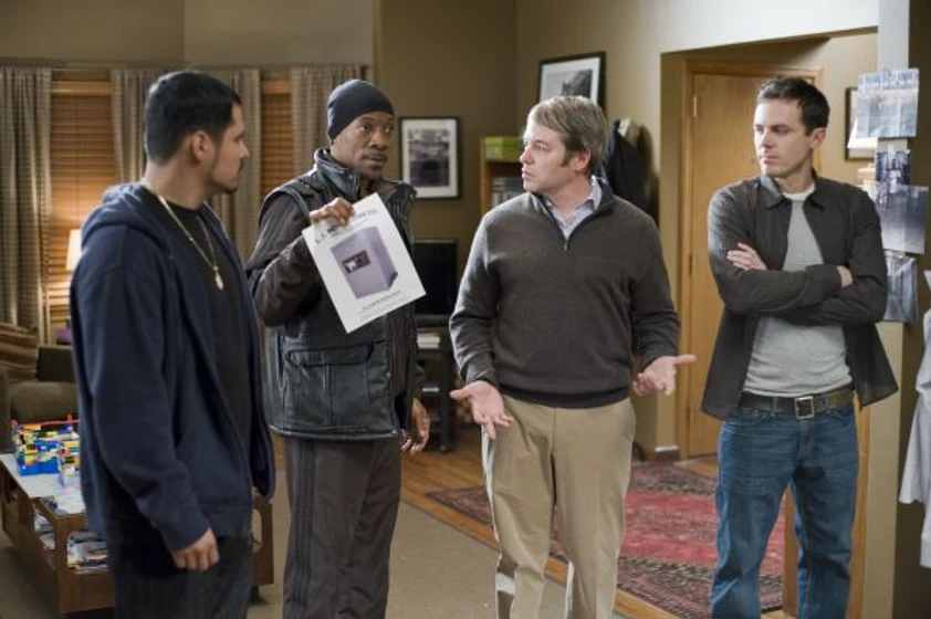 Casey Affleck, Matthew Broderick y Eddie Murphy en un-golpe-de-altura