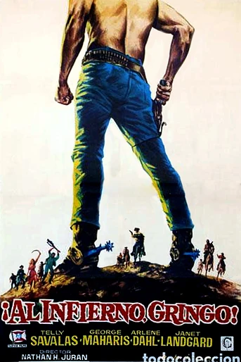 Poster de Al Infierno, Gringo
