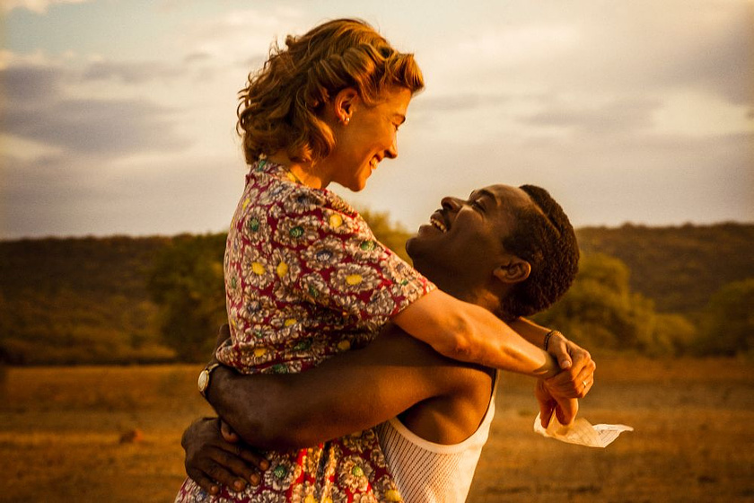 Rosamund Pike y David Oyelowo en Un Reino Unido
