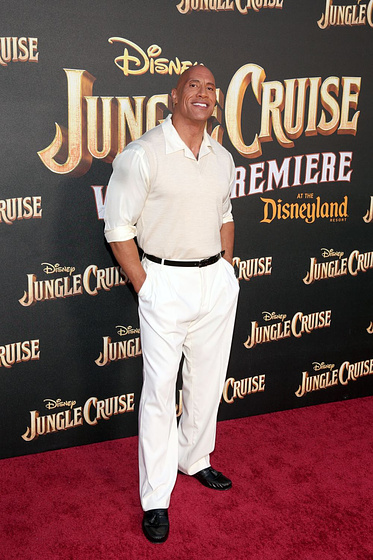 Dwayne Johnson en Jungle Cruise (Premiere en Los Angeles. Julio 2021)