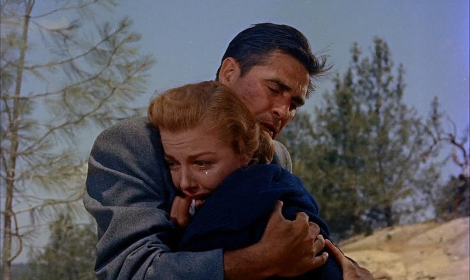 Ann Sheridan y Steve Cochran en Cuando Llegue la Primavera