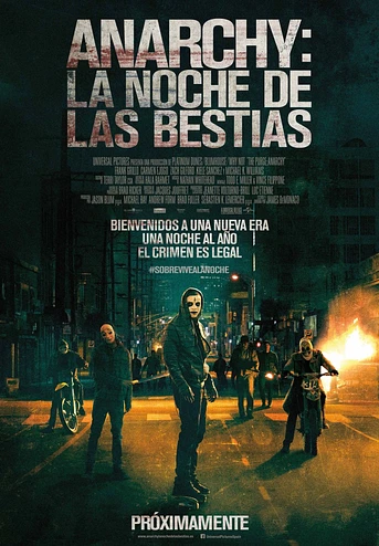 Poster de Anarchy: La Noche de las bestias