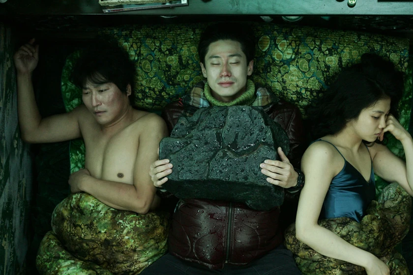 Kang-ho Song, Ha-kyun Shin y Ok-bin Kim en thirst-2009
