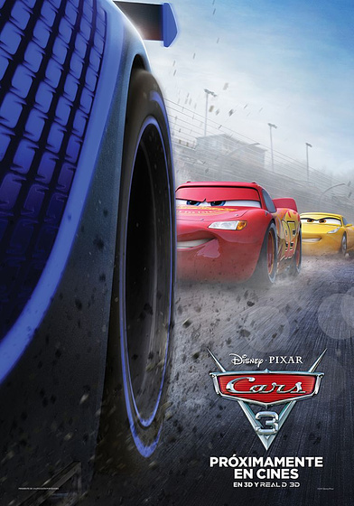Imagen de Cars 3 (Cartel español)