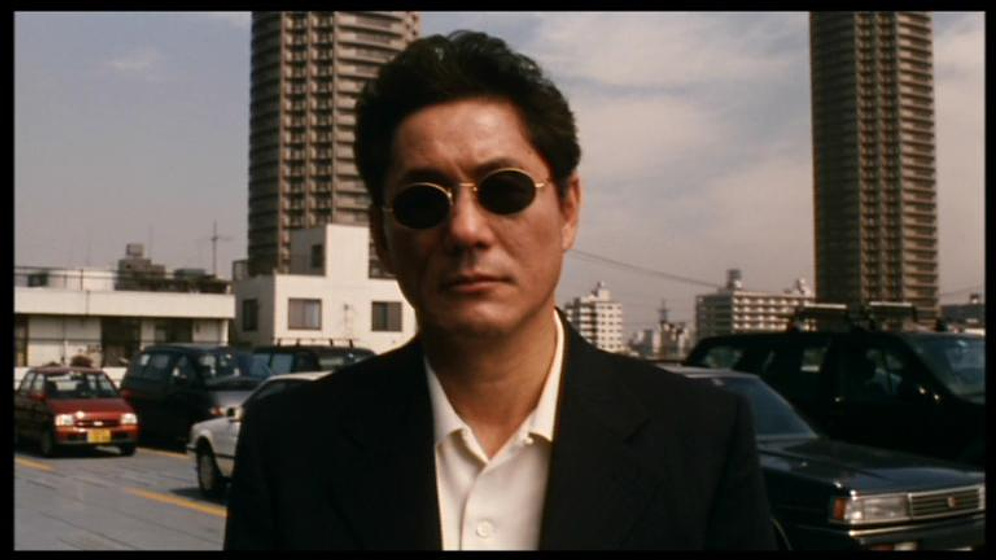 Takeshi Kitano en Hana-bi. Flores de fuego