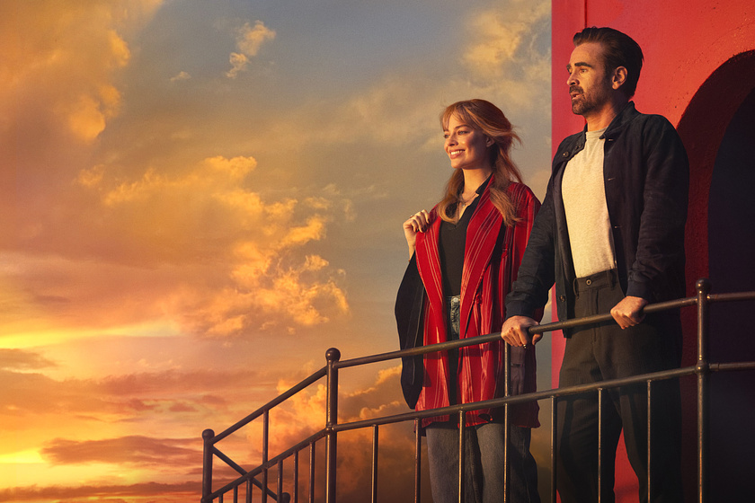 Colin Farrell [I] y Margot Robbie en Un Gran Viaje atrevido y maravilloso