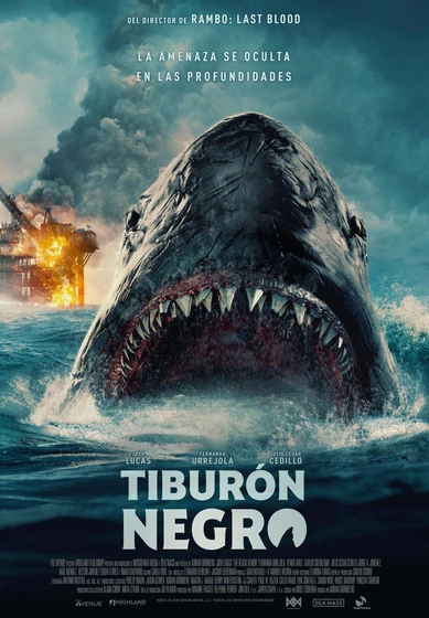 Imagen de tiburon-negro (Cartel español)