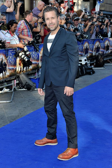Paddy Considine en Bienvenidos al fin del mundo (Premiere en Londres. Julio 2013)