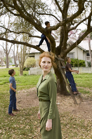 Jessica Chastain en El Árbol de la vida