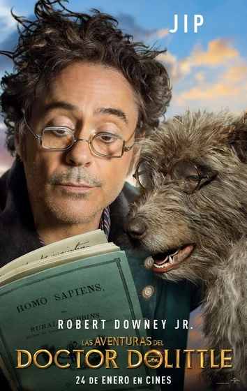 Imagen de las-aventuras-del-doctor-dolittle (Cartel personajes español)