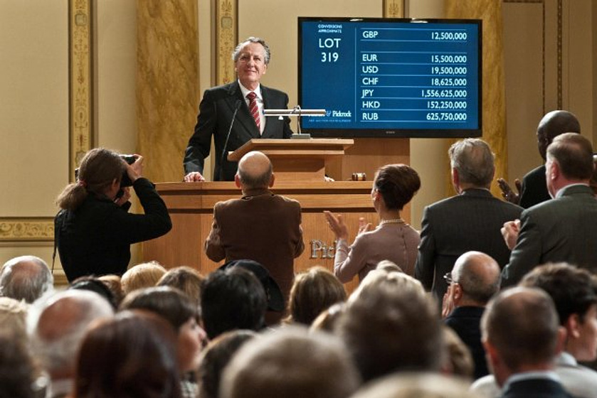 Geoffrey Rush en La Mejor Oferta