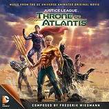 Carátula de la banda de sonido de La liga de la justicia: El trono de Atlantis