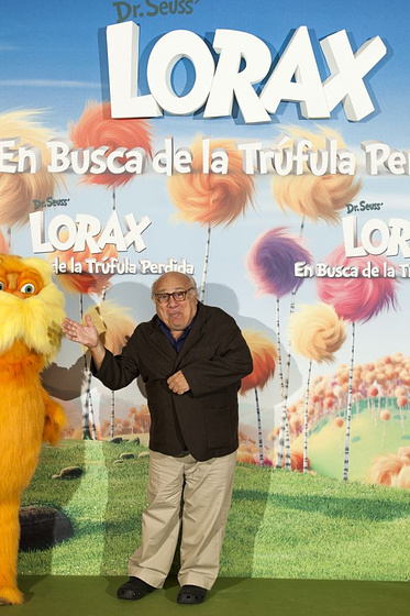 Danny DeVito en Lorax: En busca de la trúfula perdida (Photocall en Madrid. Marzo 2012)
